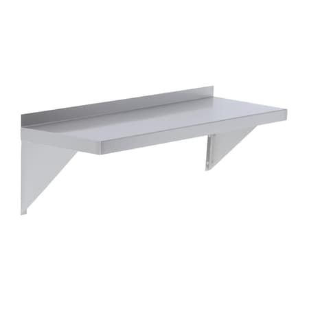Economy Wall Mounted Shelf 60 L X 12 W X 10 H Over All